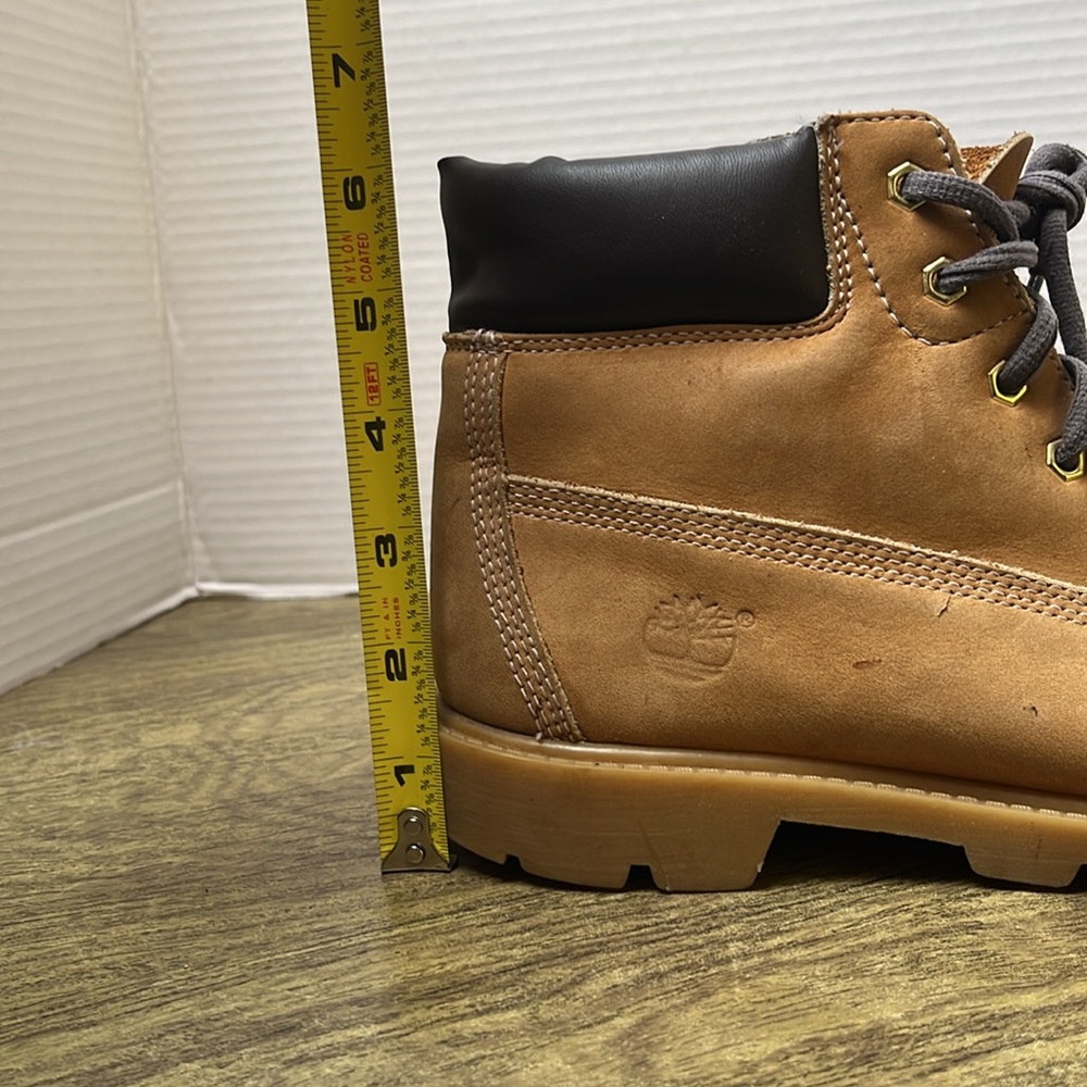 Timberland Classic Boot Tan Leather Boots Size 6 - Picture 13 of 14